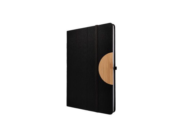 <b>Caro - Black</b> <br>A5 Notebook with phone holder - Image 4
