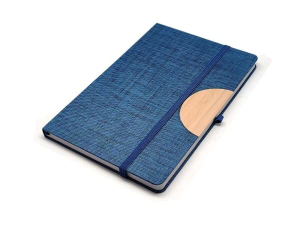 <b>Caro - Blue</b> <br>A5 Notebook with phone holder - Image 2