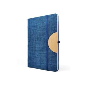 <b>Caro - Blue</b> <br>A5 Notebook with phone holder