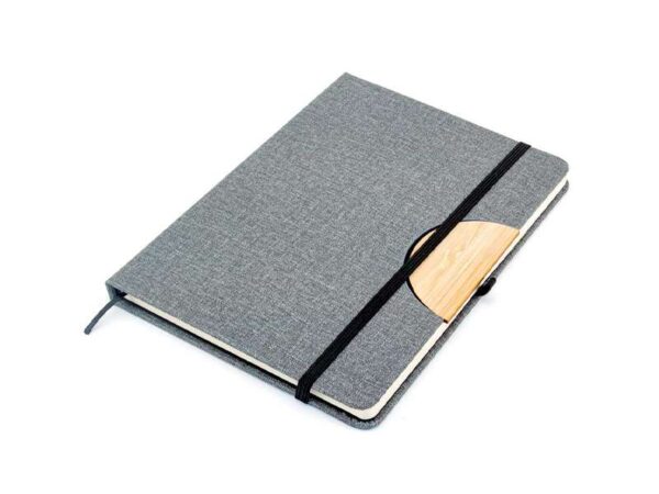<b>Caro - Grey </b> <br> A5 Notebook with phone holder - Image 2