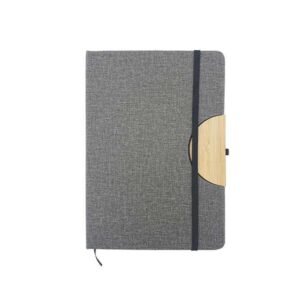 <b>Caro - Grey </b> <br> A5 Notebook with phone holder