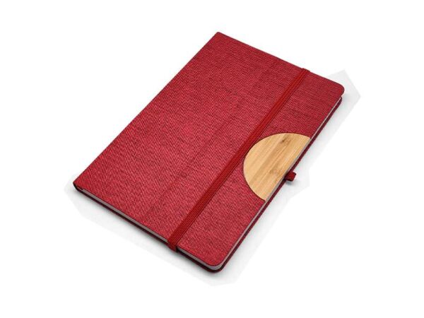 <b>Caro - Red</b> <br> A5 Notebook with phone holder - Image 2
