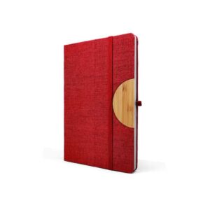<b>Caro - Red</b> <br> A5 Notebook with phone holder