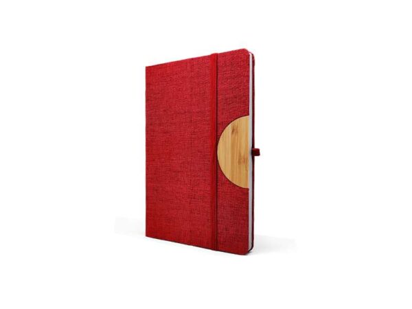 <b>Caro - Red</b> <br> A5 Notebook with phone holder