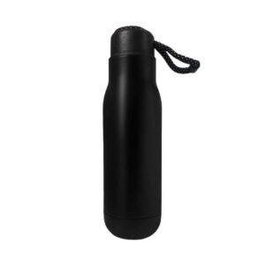 <b>Omizu - Black</b> (500ml) Double wall stainless steel vacuum bottle