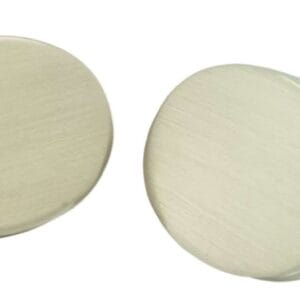 Plain Oval Cufflinks