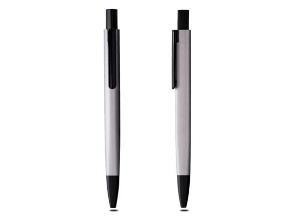<b>Prisma - Silver</b>  Triangle body ball point metal pen