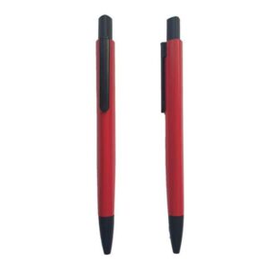 <b>Prisma - Red</b>  Triangle body ball point metal pen