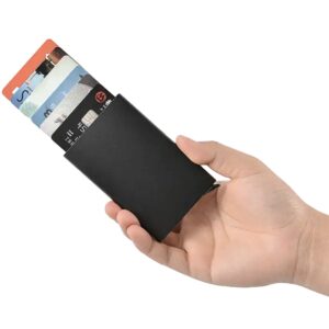 <b>Pushion</b> Metal Card Holder with RFID Protection