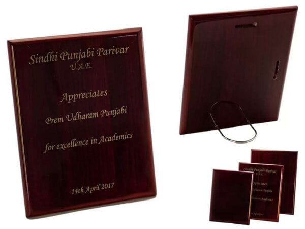 <b>Quartet</b> Wooden Plaque - Image 2