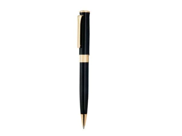<b>Regime - Black </b> <br>Lacquered body ball pen