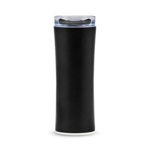 <b>Rotour - Black </b> (450 ml)Double walled stainless steel bottle