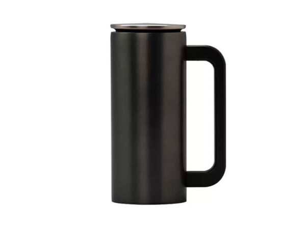 <b>Starcof - Black</b> (350ml) Double walled beverage mug
