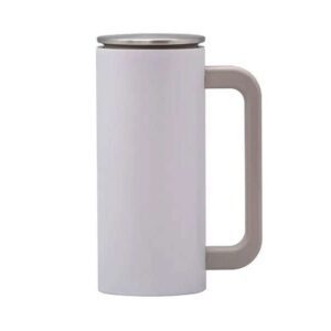 <b>Starcof - White</b> (350ml) Double walled beverage mug