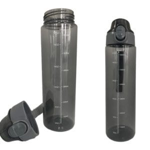 <b>Stubby - Smokey Grey</b> </br>BPA-Free Sports Water Bottle