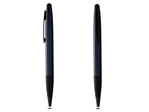 <b>Swarthy - Blue</b> Matte-finish ballpoint pen