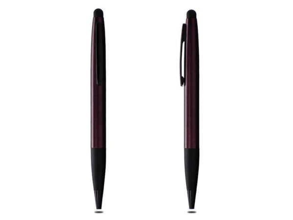 <b>Swarthy - Maroon</b> Matte-finish ballpoint pen