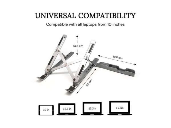 <b>Concore</b><br>Laptop stand with mobile holder - Image 3