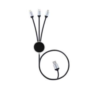 <b>Longman's 3-in-1 </b><br>Light up Logo Charging Cable