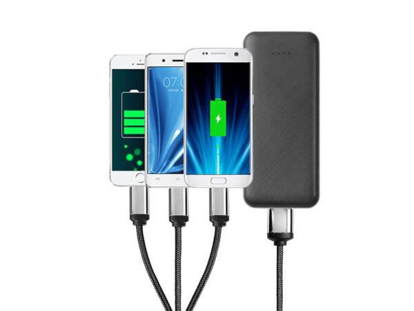 <b>Longman's 3-in-1 </b><br>Light up Logo Charging Cable - Image 4