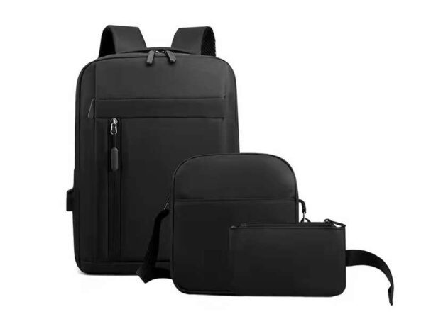 <b>Triad - Black</b> Backpack Set