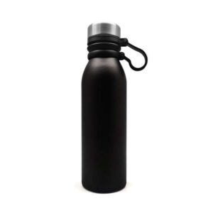<b>Trooper - Black (600ml)</b> Double walled vacuum bottle