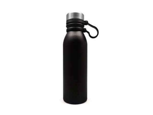 <b>Trooper - Black (600ml)</b> Double walled vacuum bottle
