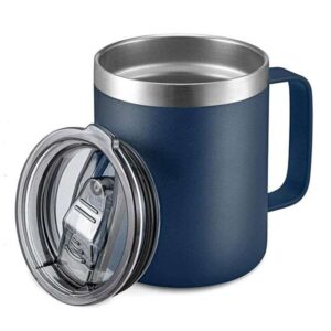 <b>URT-H - Blue </b>Stainless steel double wall cup