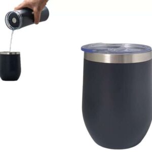 <b>URT Cup - Black </b>(350ml) Stainless steel double wall cup