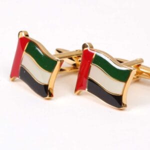 Uae Flag Cufflinks