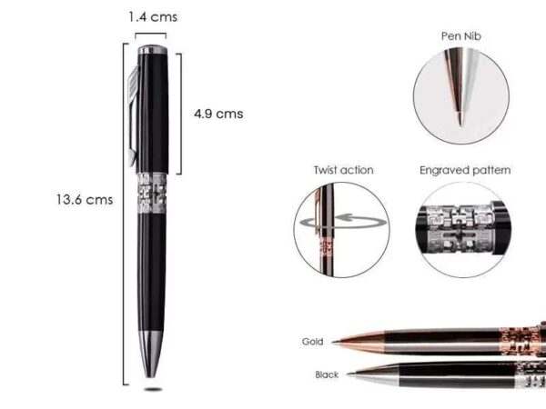 <b>Warlock -Silver</b>Premium Ballpoint pen - Image 2