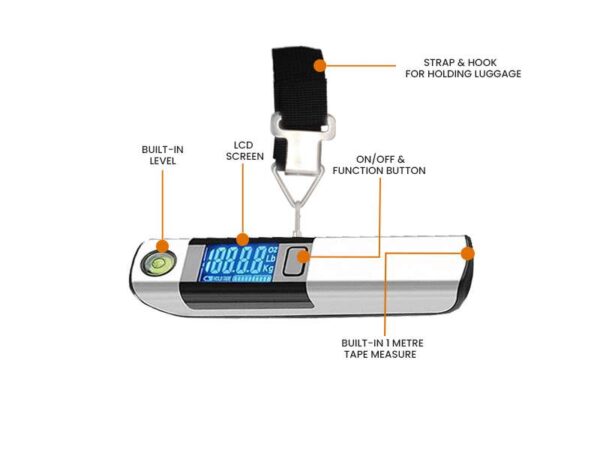 <b>Jifi</b> <br>Digital luggage scale - Image 2