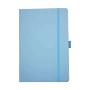 <b> Glam - Light Blue </b> A5 Notebook