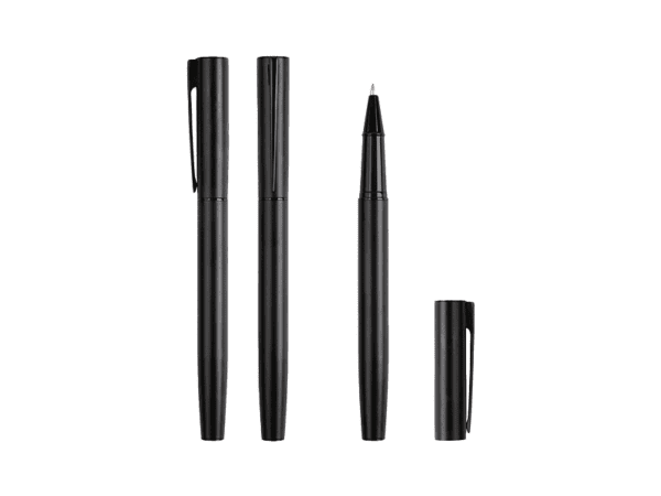 <b>Halon - Metal Penset</b> A roller pen with matching ball pen - Image 2